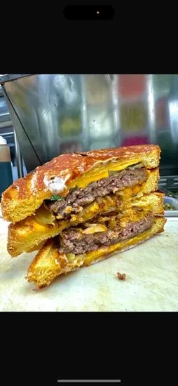 Grilled Cheese Texas Burger Combo