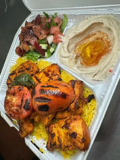 Chicken Kabob Platter