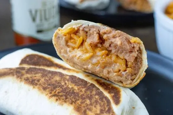 Bean and Cheese Rice Burrito