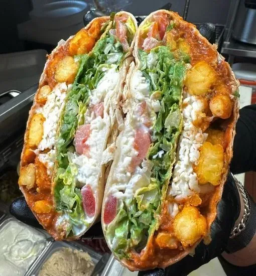 Shrimp Crunch Wrap