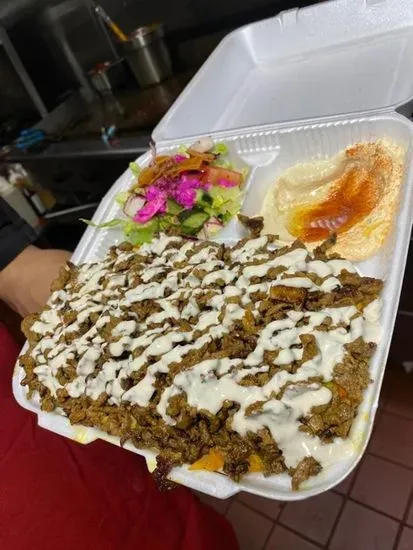 Beef Shawarma Platter