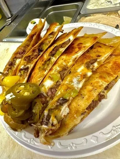 Philly CHeese STeak QUesadilla