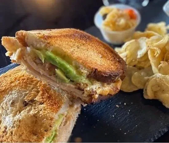 Chipotle Chicken Avocado Panini