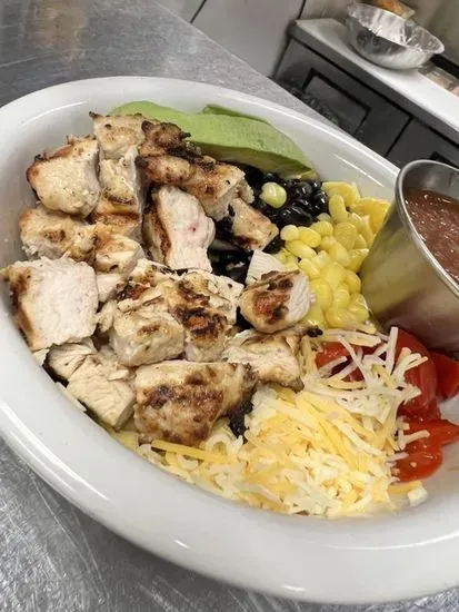 Adobo Chicken Burrito Bowl