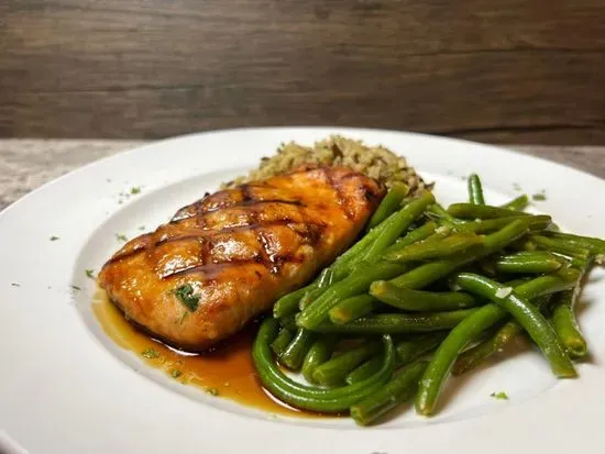 Sweet Bourbon Salmon