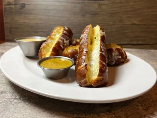 Stuffed Pretzel Sticks