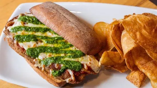 Eggplant Parm Sandwich