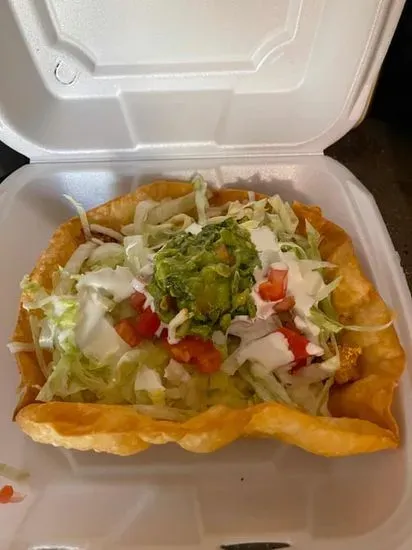 Taco Salad with Meat