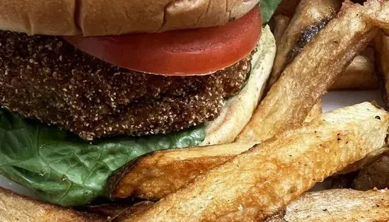 Fried Eggplant Sandwich