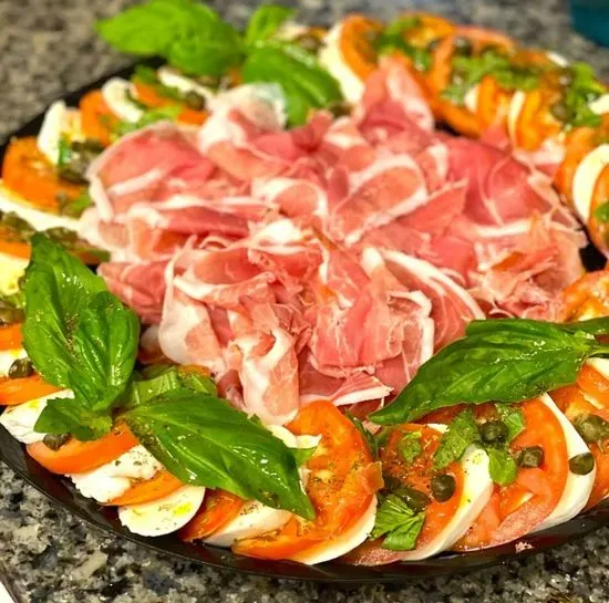 Prosciutto Di Parma,  Homemade Mozzarella Tomato