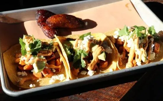 SPICY SWEET POTATO TACOS