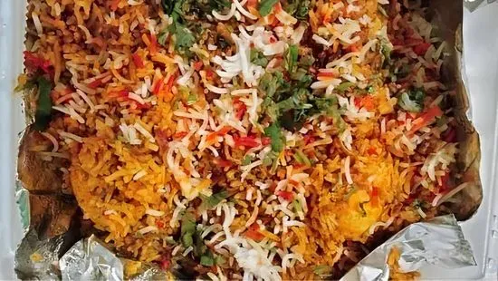 Egg Biryani (Max 4 Eggs)