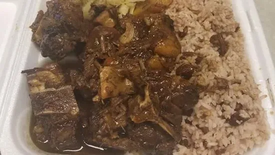 Oxtail and Beans