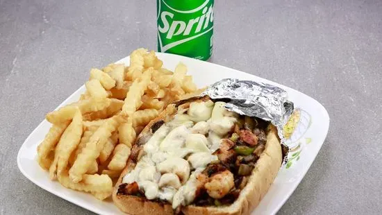 Combo Shrimp Philly