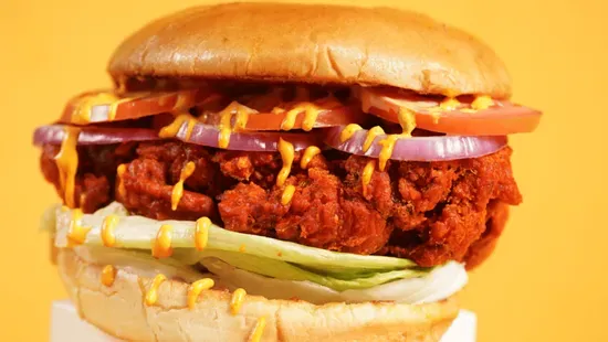 CHICKEN TIKKA BURGER