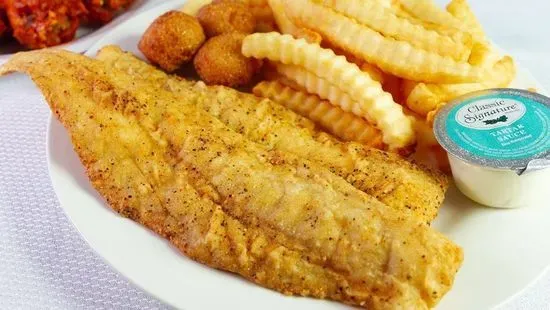 Wing (6 Pieces) Tilapia Combo (1 Piece)