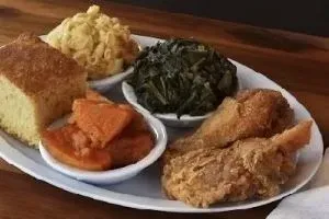 Fried Chicken Dinner Dark (2 Piece)