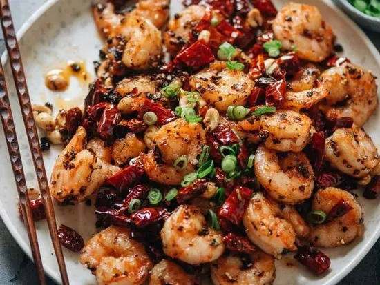 Schezwan Shrimp