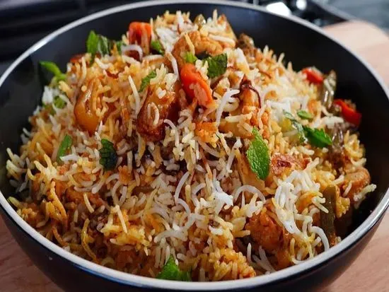 Hyderabadi Veg Dum Biryani