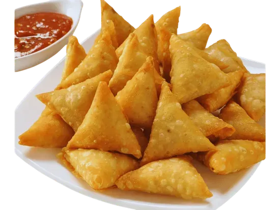 Onion Samosa (4 Pieces)  VG