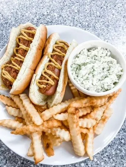 Double Hot Dog Meal