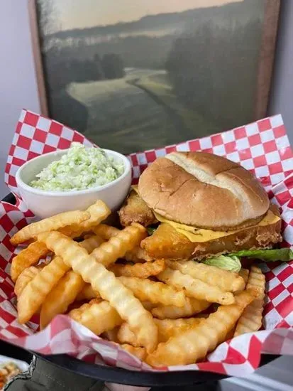 Giant Fish Sandwich Meal