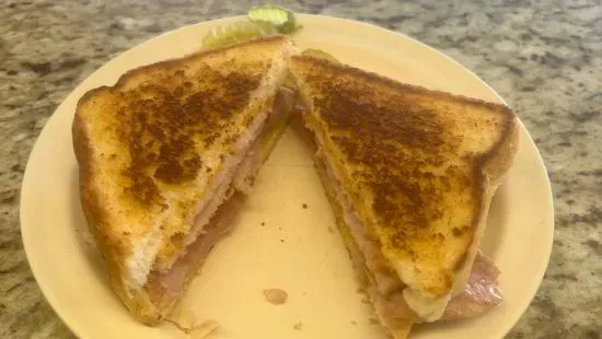 Grilled Ham & Cheese Sandwich