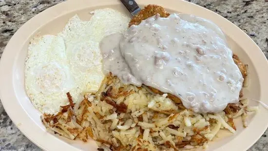 Country Fried Steak & Eggs