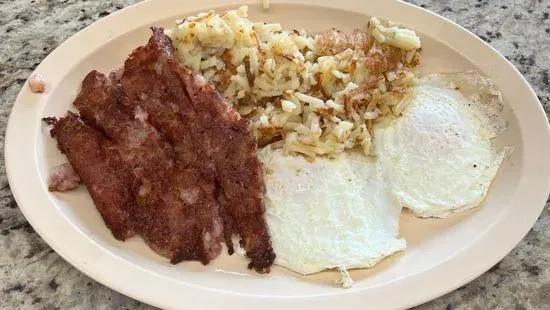 Corn Beef Hash & Eggs