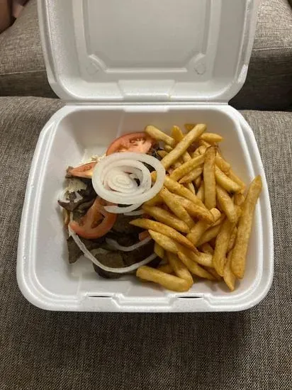 Gyro with Fries