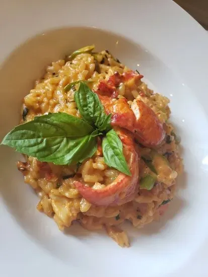 GF Lobster Risotto.