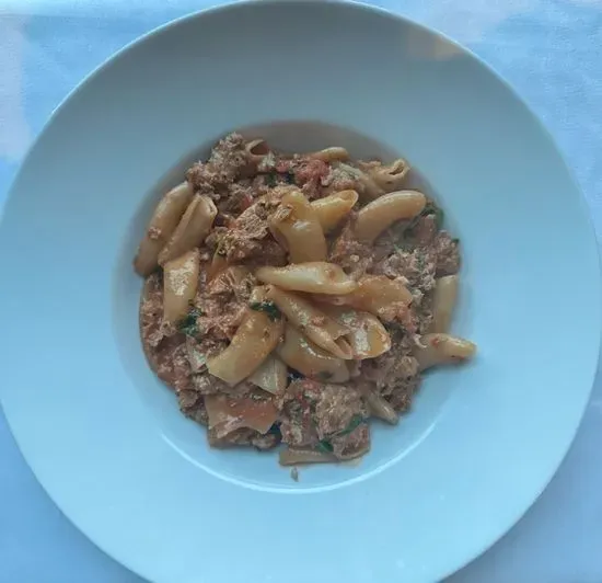 Rigatoni, Duck