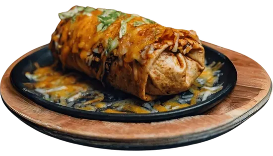 Crispy Camarones Burrito