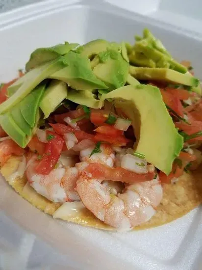 Shrimp Tostada