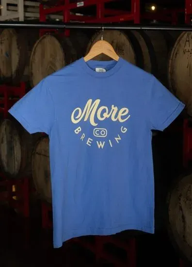 Mystic Blue Cursive Tee (L)