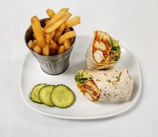 Buffalo Chicken Caesar Wrap