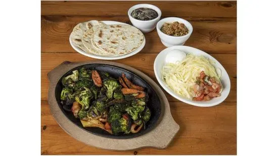 BLACKENED BROCCOLI FAJITAS