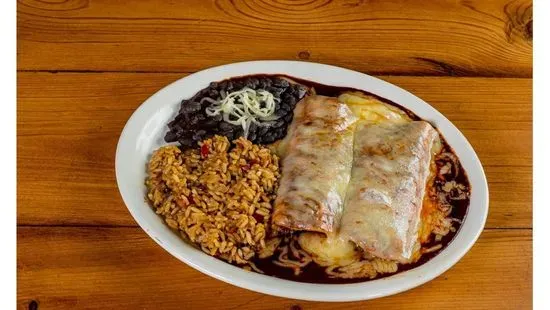 CHEESE ENCHILADAS