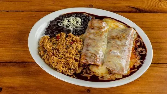 CHEESE ENCHILADAS