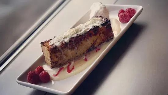 White Chocolate Bread Pudding