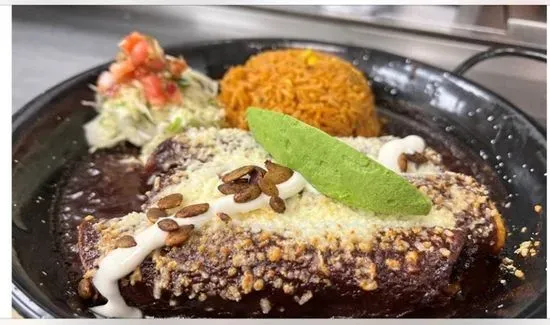 Mole Enchiladas