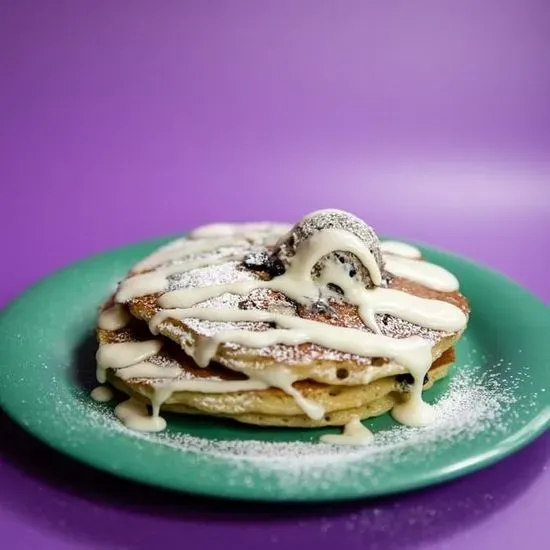 Cookie Monster Pancakes