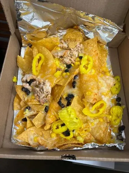 BBQ Chicken Nachos