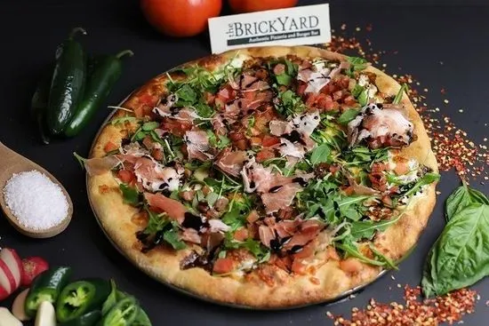 Arugula Prosciutto Pizza