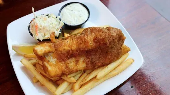 Beer Battered Fish & Chips