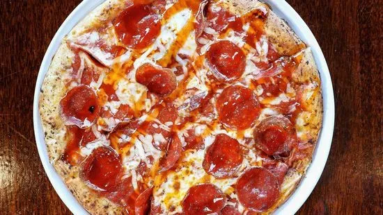 Hot Honey Pepperoni Pizza