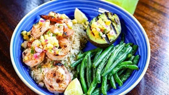 GF Grilled Shrimp & Avocado Bowl