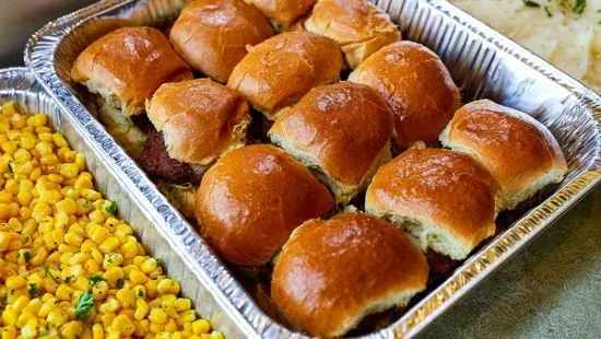 Cheeseburger Sliders - Catering (12 pcs)