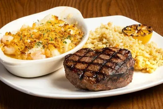 Sirloin* & Seafood Trio Combo