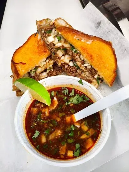 Grilled Birria Sandwich